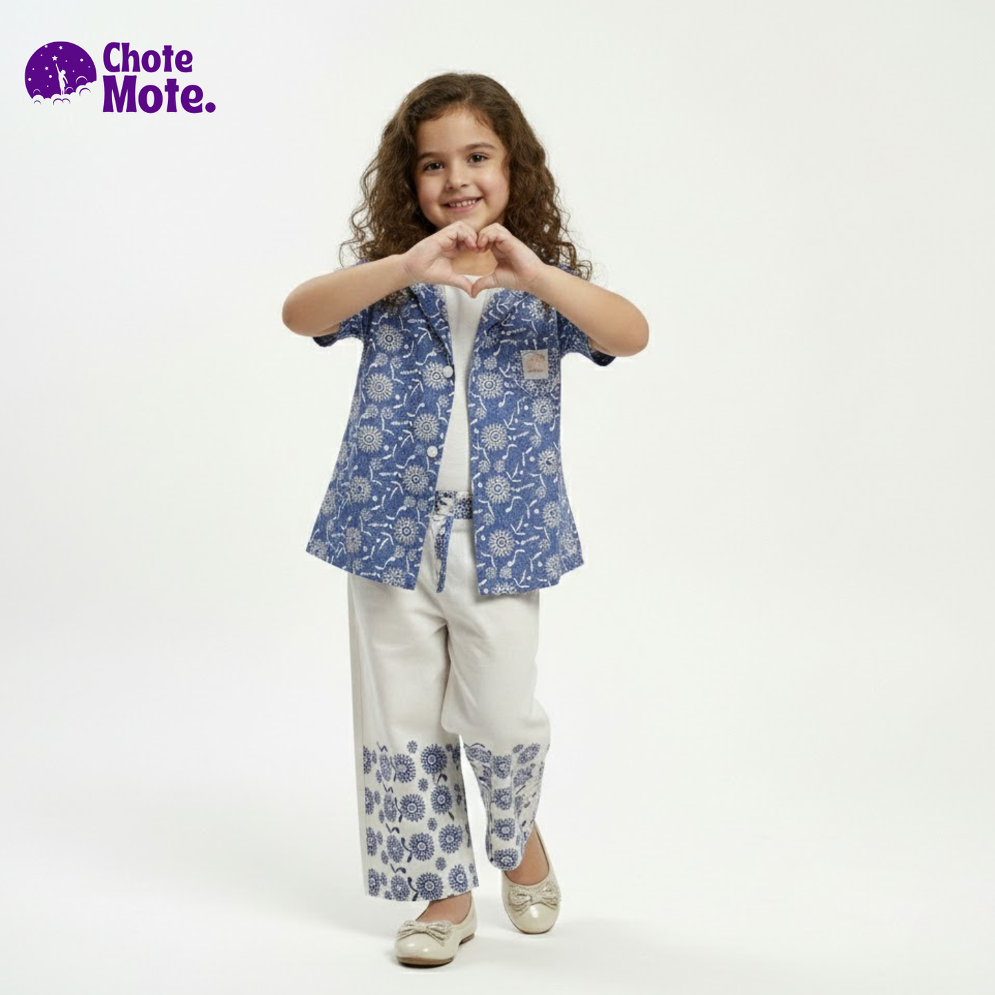 Article 40142: Designer Floral Print 2pcs Suit for Girls