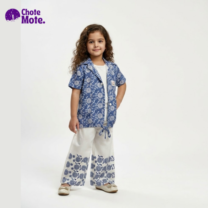 Article 40142: Designer Floral Print 2pcs Suit for Girls